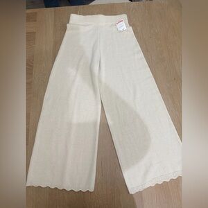T.J.Maxx Woman’s Ivory Knit Trousers